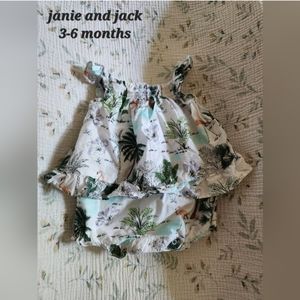 Janie and Jack 3-6 Month Romper